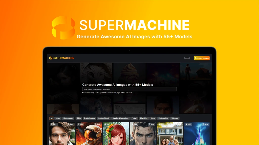 SUPERMACHINE Lifetime Deal Review – Generate Images with AI