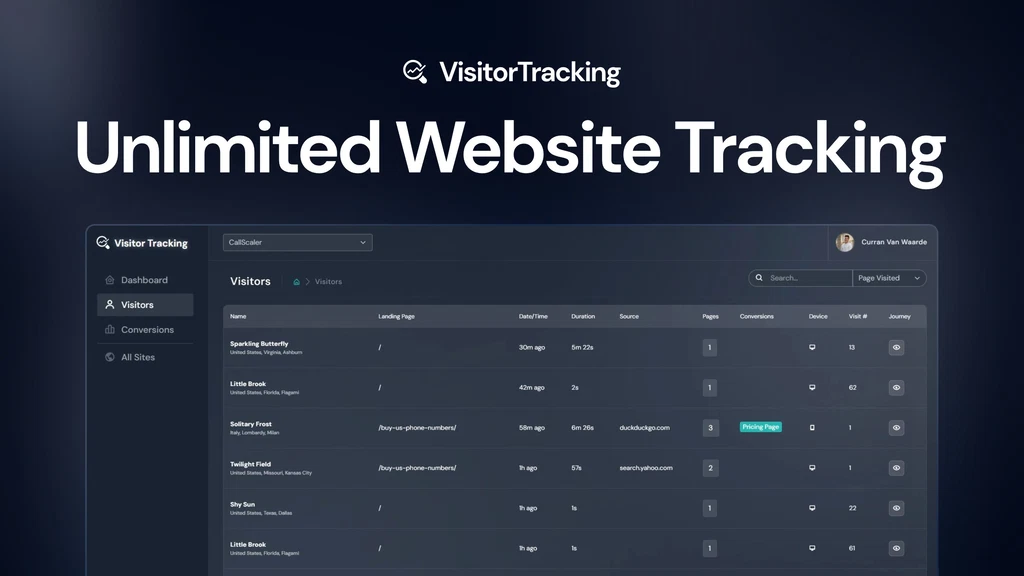 Visitor Tracking